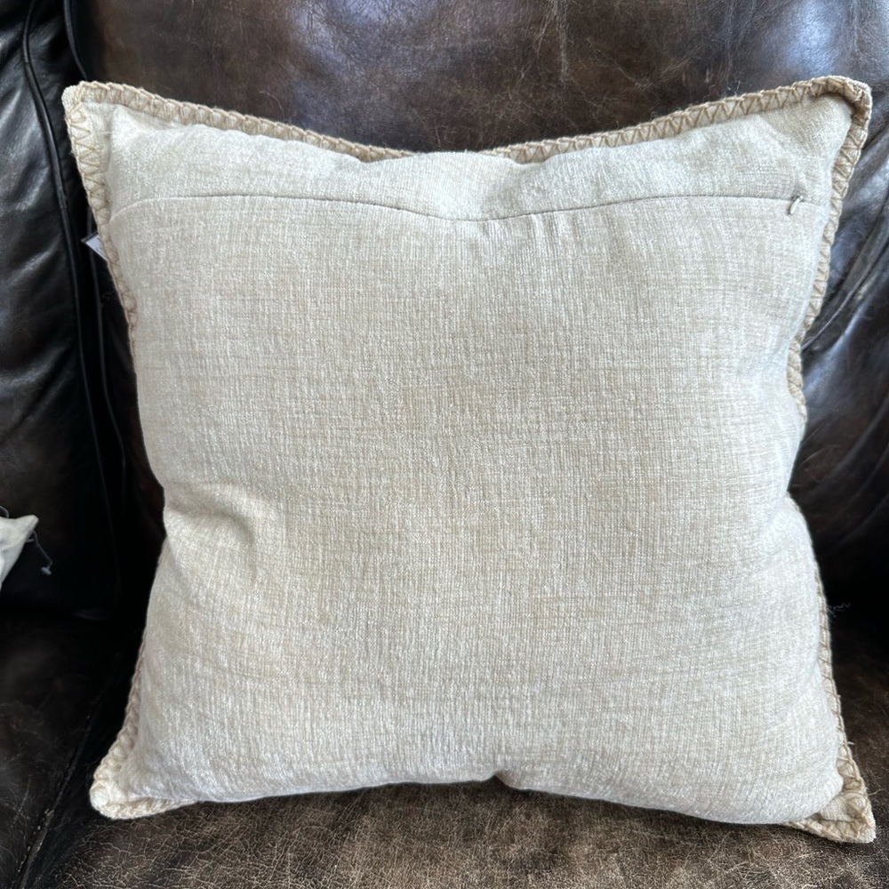 Horse Print Throw Pillow - Picture 3 of 4